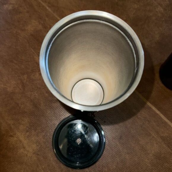 Starbucks 24 Oz Tumbler Cold Beverage Black Green  Stainless Steel Double Wall - Picture 3 of 8